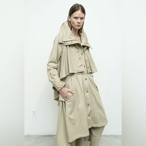 New Free People x Nicholas K Farley Trench - Picture 5 of 13